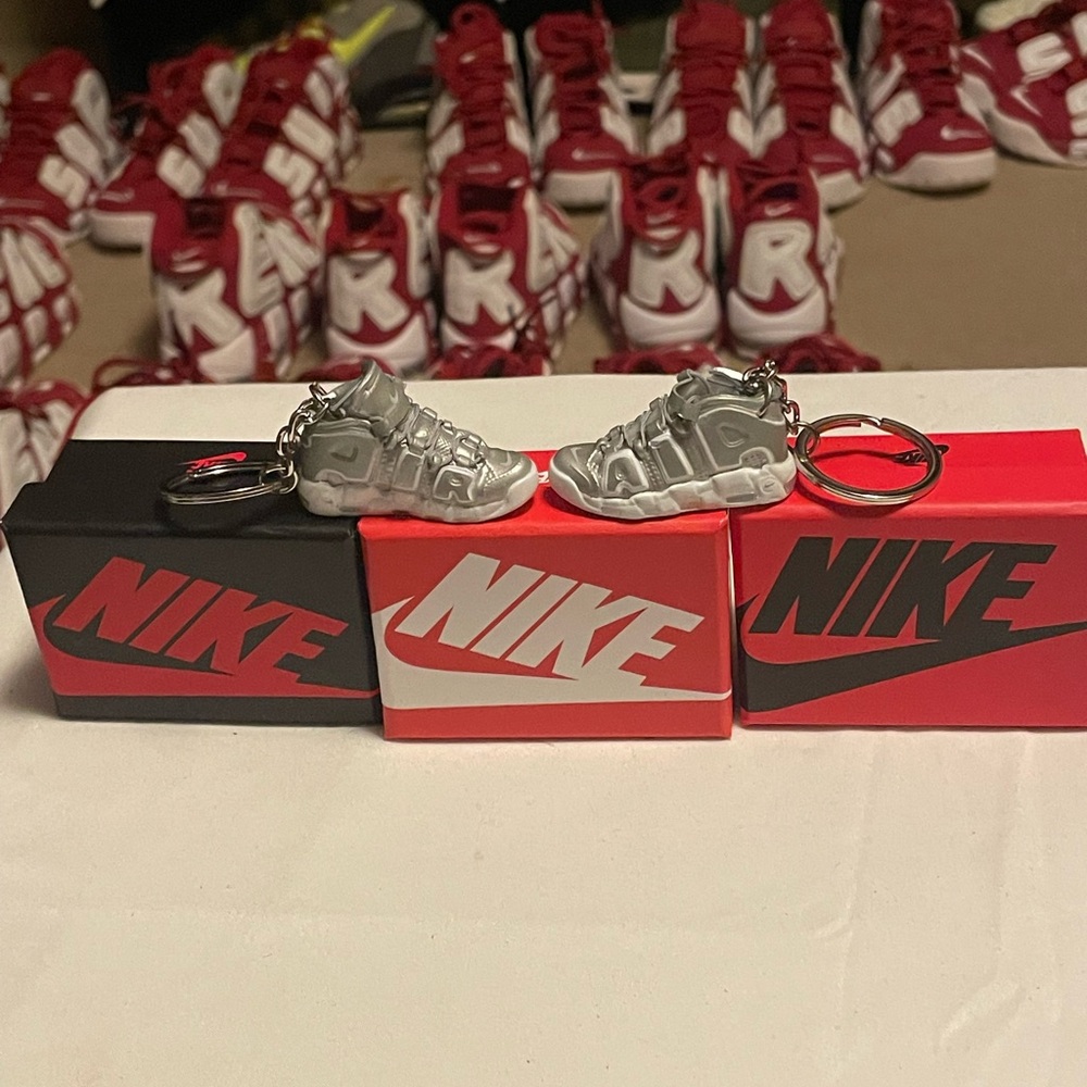 Nike Silver Sneaker Keychain